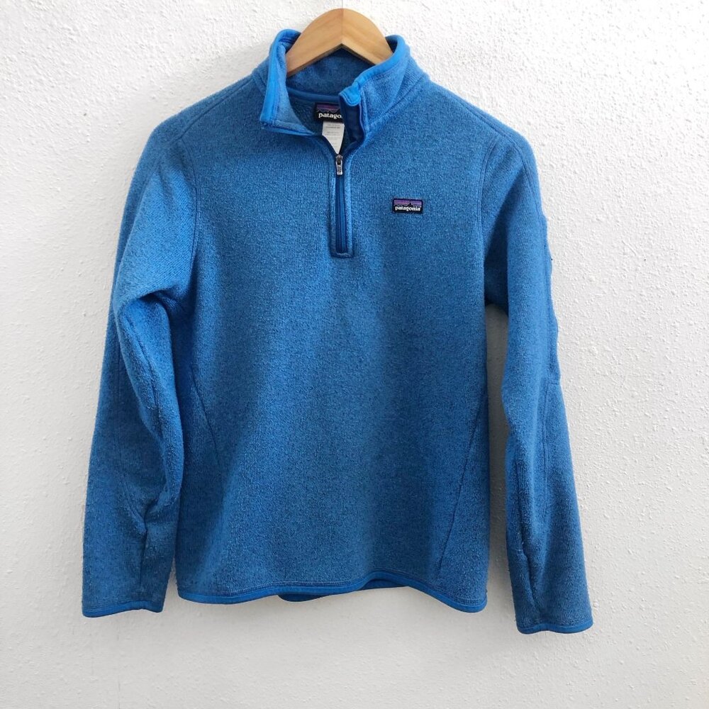 PATAGONIA Women's Better Sweater 1/4-Zip Fleece Pullover Size‎ Small